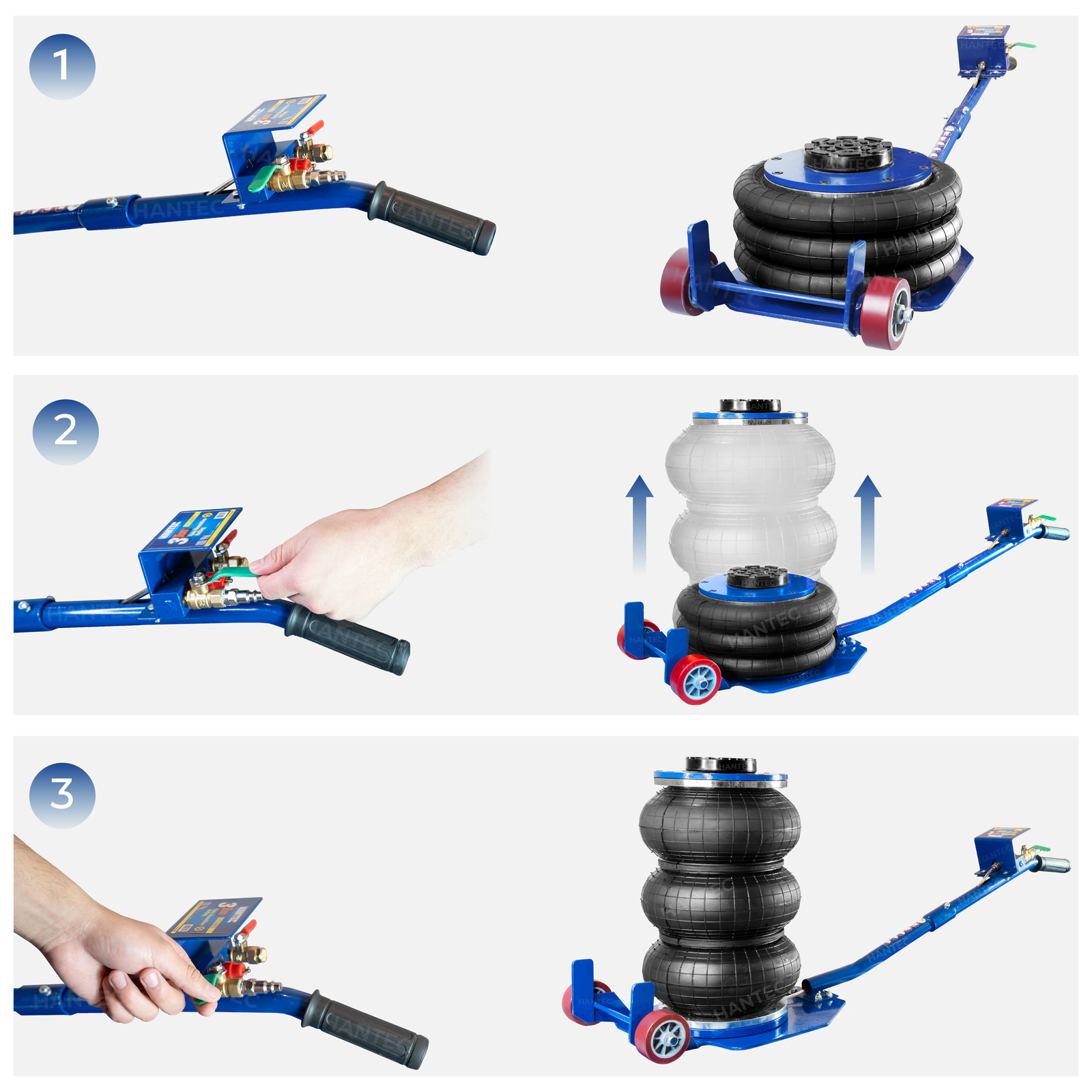 Gato Neumático Airbag 3 Ton HANTEC - Imagen 7