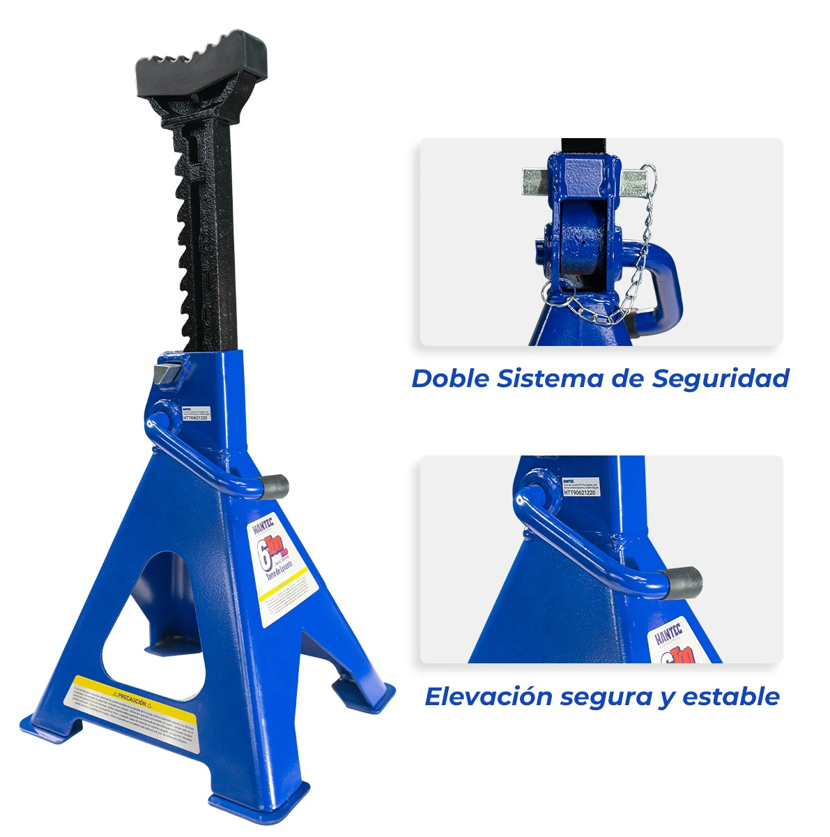 Torre de Levante 6 Ton PRO con Antiderrapante HANTEC - Imagen 2