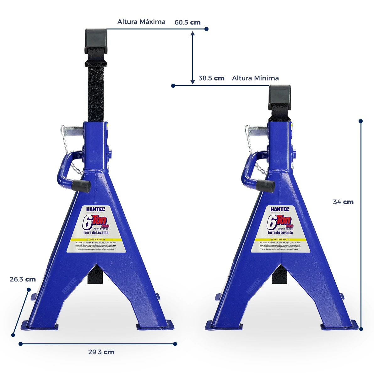 Torre de Levante 6 Ton PRO con Antiderrapante HANTEC - Imagen 9