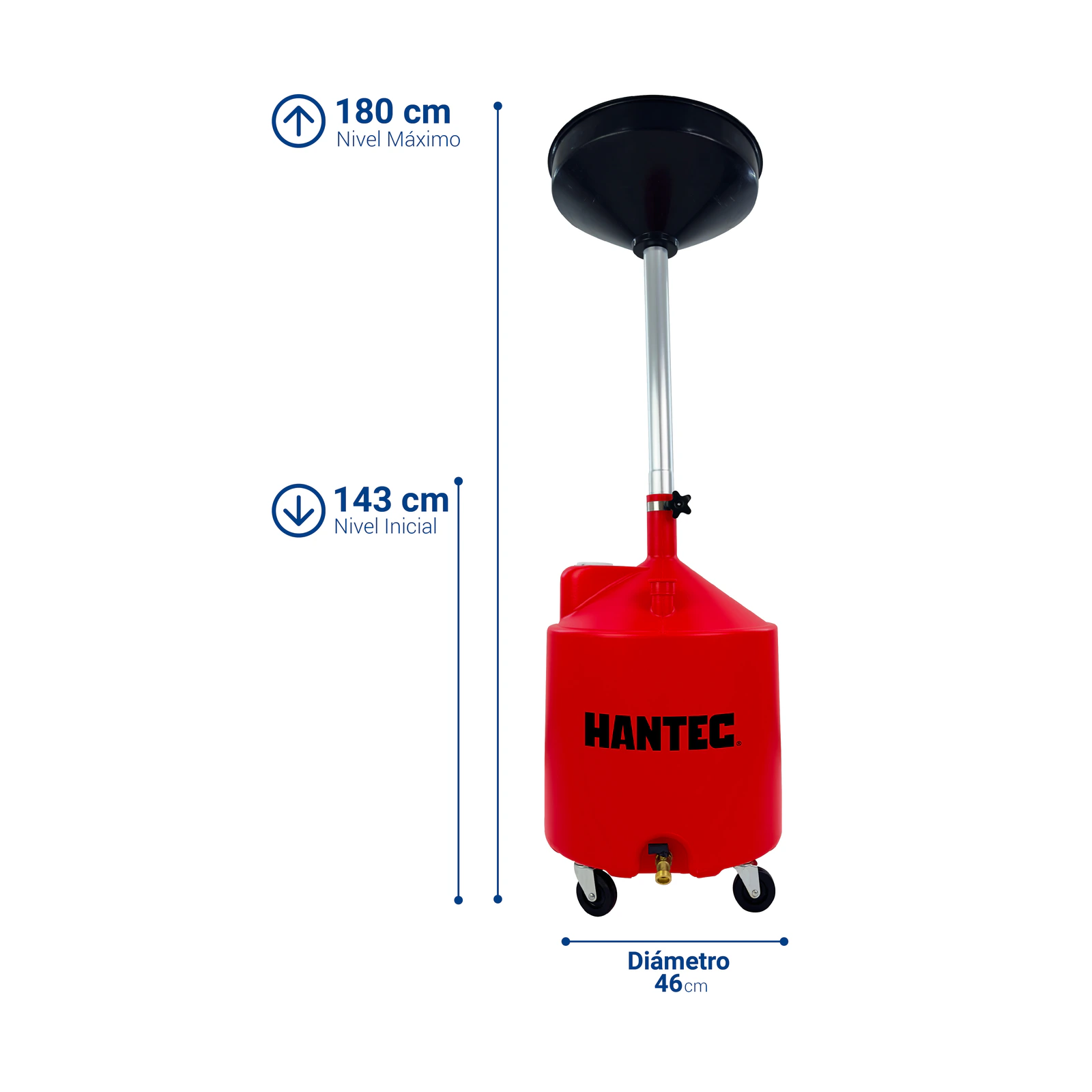 Colector de Aceite Plástico HANTEC - Imagen 4