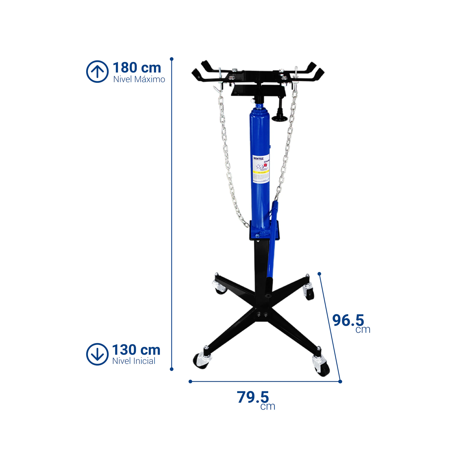 Desmontadora Hidráulica de Transmisiones 500 kg Mini HANTEC - Imagen 4