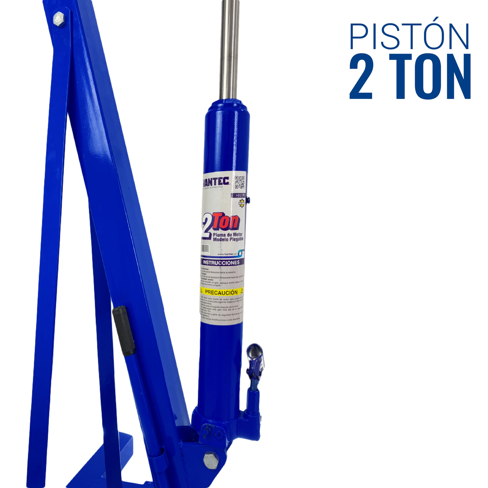 Pluma Hidráulica Plegable 2 Ton HANTEC - Imagen 2
