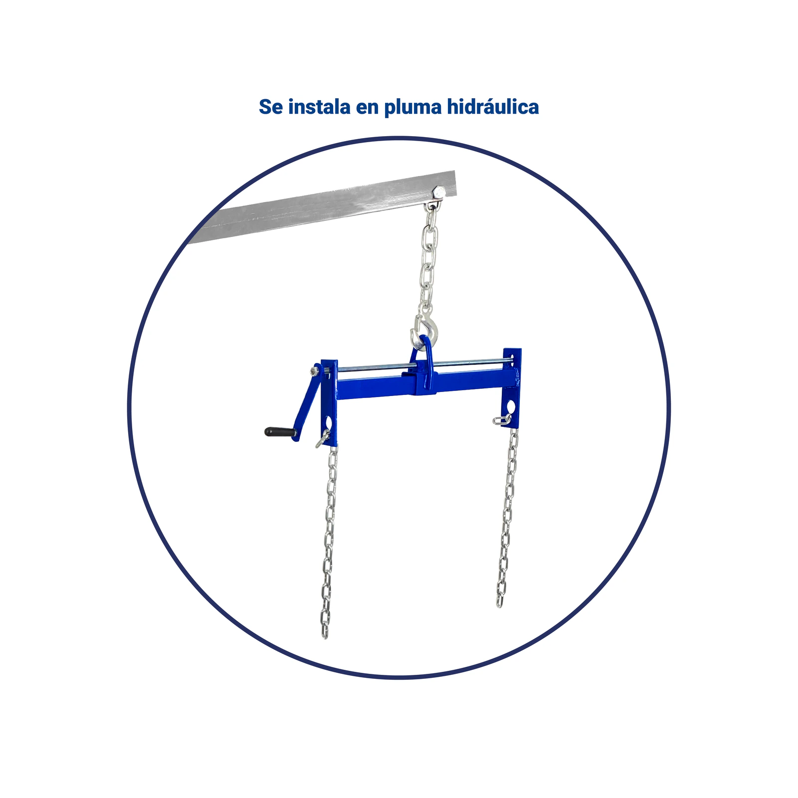 Soporte Nivelador para Pluma Hidráulica 500 kg HANTEC - Imagen 2