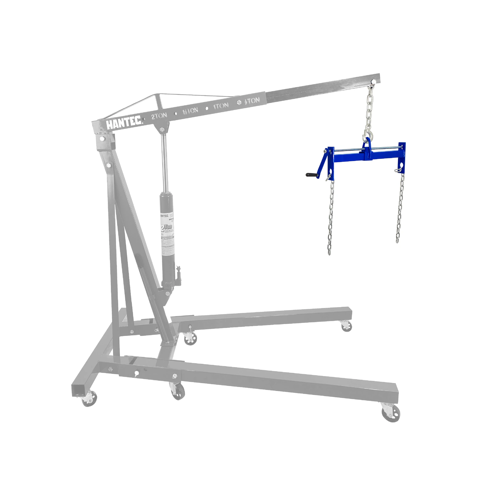 Soporte Nivelador para Pluma Hidráulica 500 kg HANTEC - Imagen 6