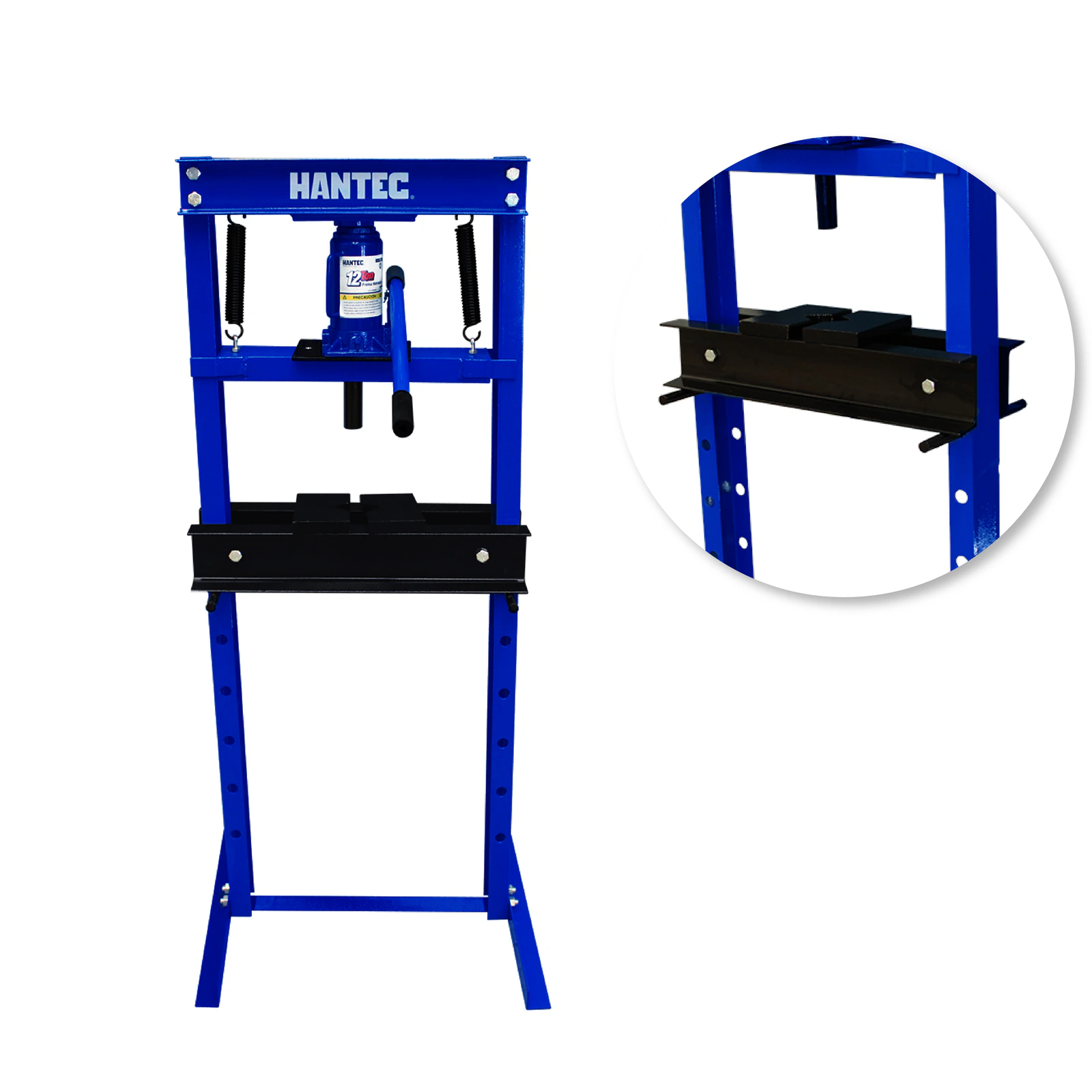 Prensa Hidráulica 12 Ton Tipo Chica HANTEC - Imagen 3