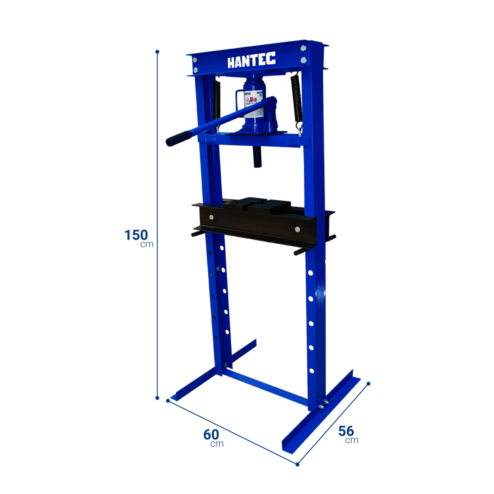 Prensa Hidráulica 12 Ton Tipo Chica HANTEC - Imagen 4