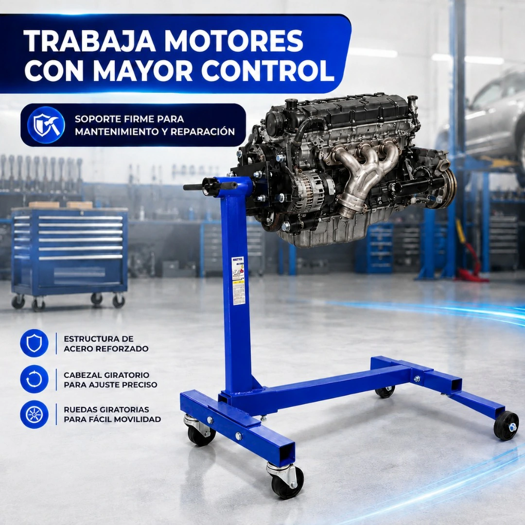 Soporte para Motores 1,200 lbs HANTEC - Imagen 2