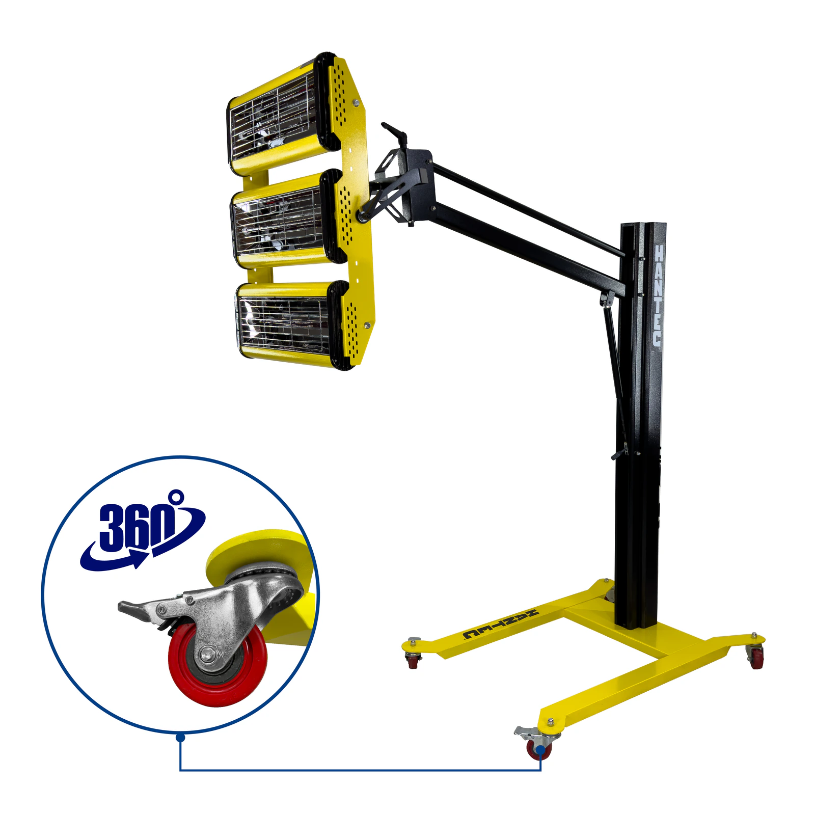 Lámpara Infrarroja Curado Pintura InfraLux MasterControl 220V HANTEC - Imagen 4