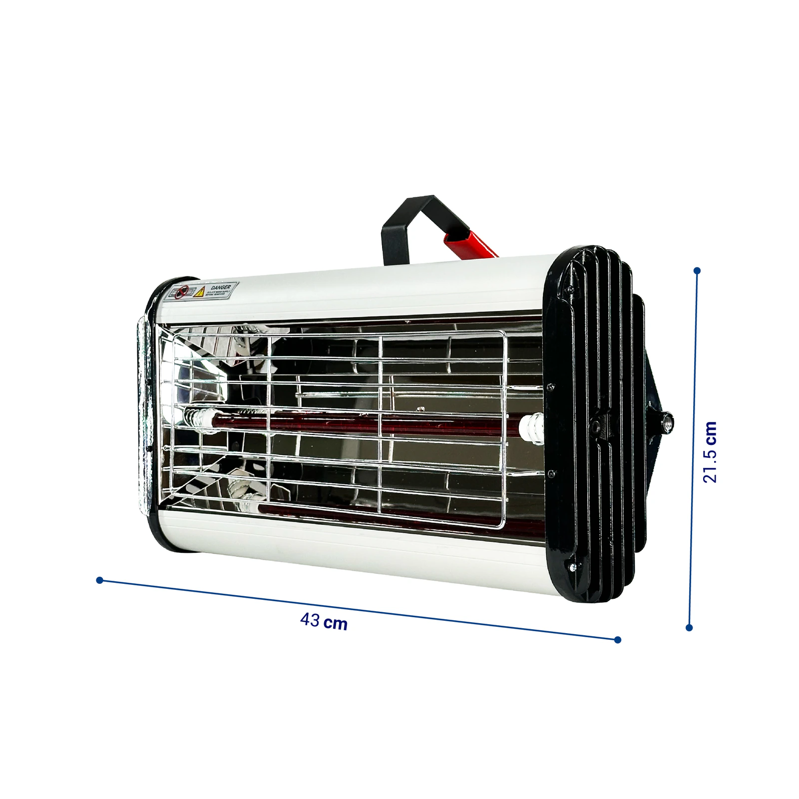 Lámpara Infrarroja Curado Pintura InfraLux Basic 1 Elemento con Trípode 220V HANTEC - Imagen 2