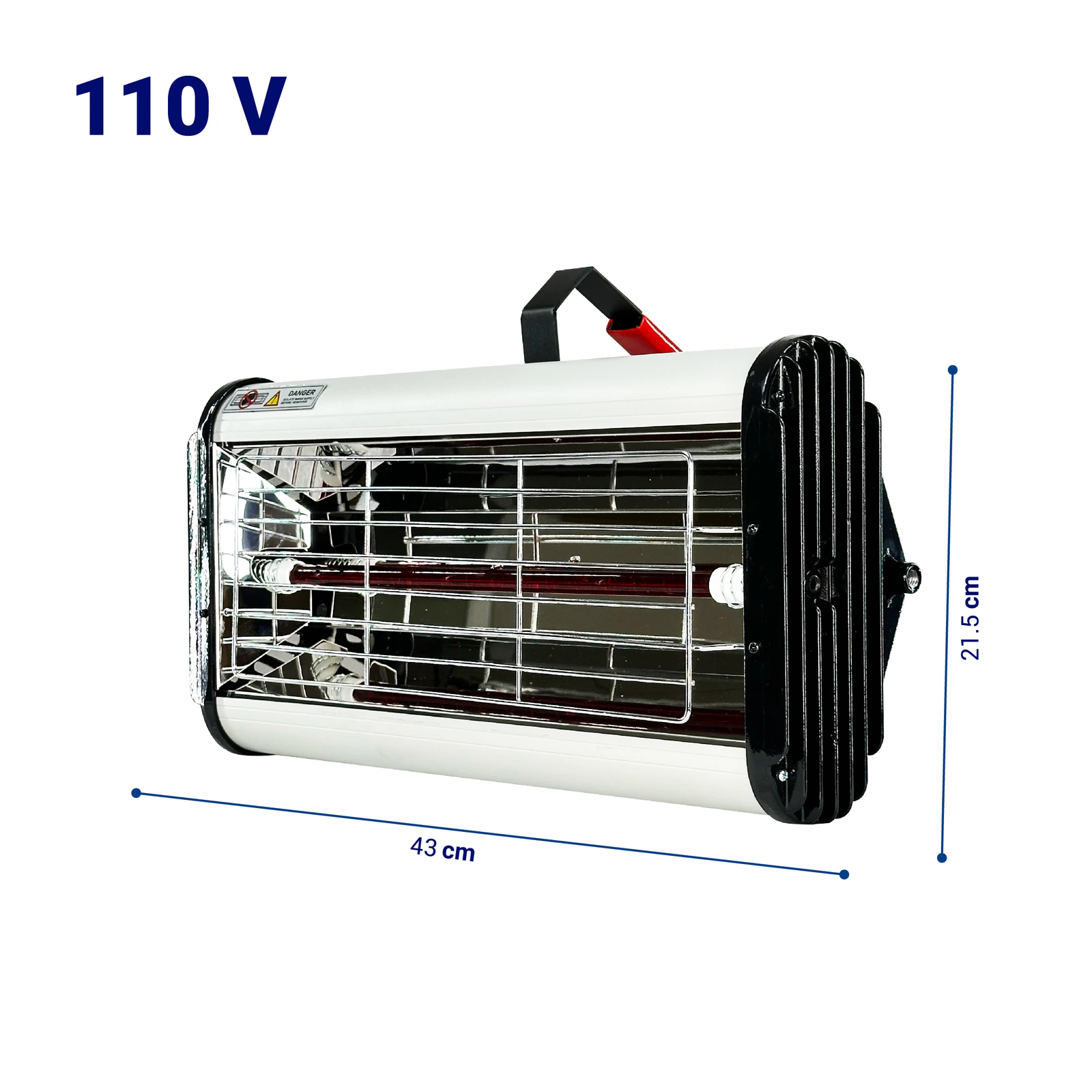 Lámpara Infrarroja Curado Pintura InfraLux Basic 1 Elemento 110V HANTEC - Imagen 3