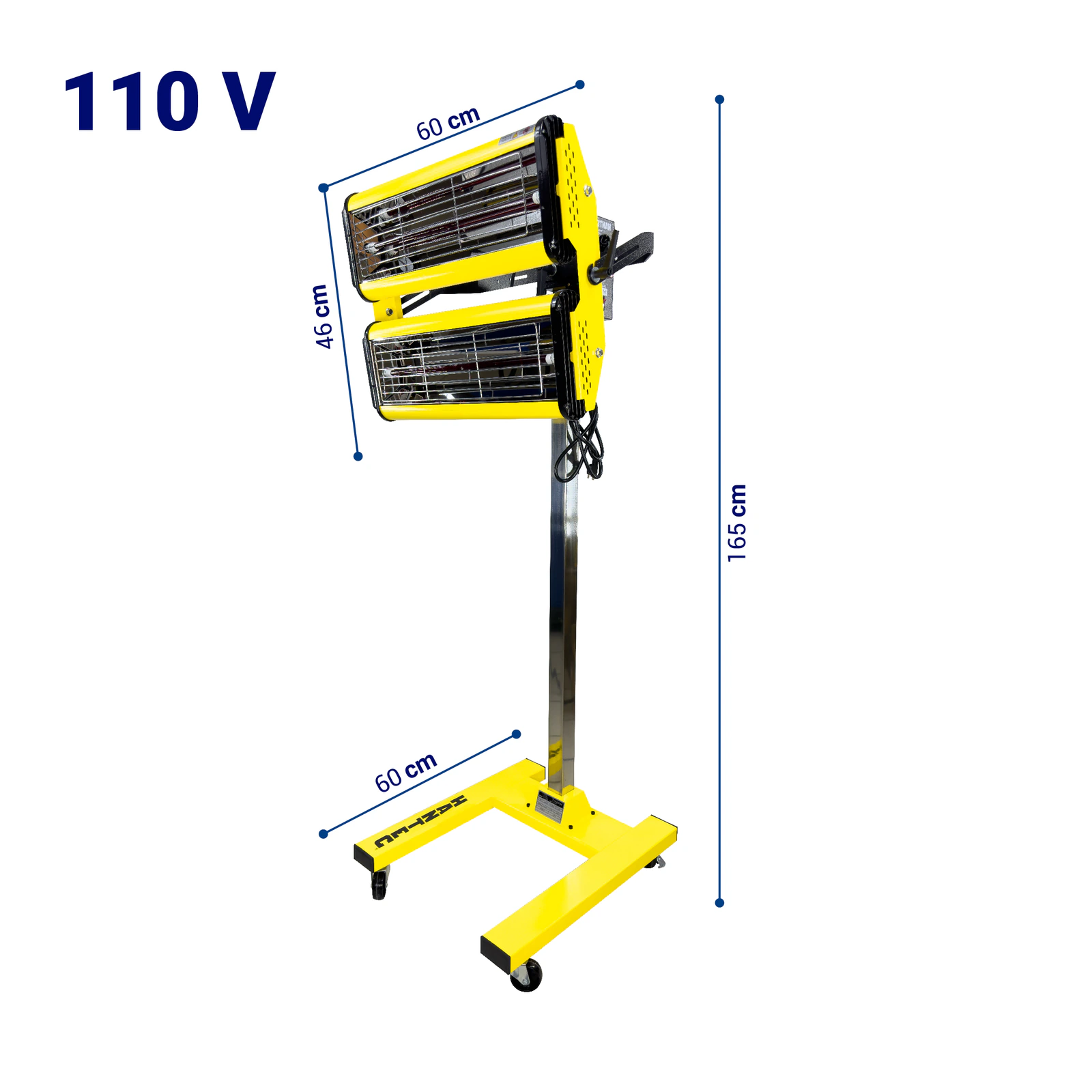 Lámpara Infrarroja Curado Pintura InfraLux MaximumControl 110V HANTEC - Imagen 4