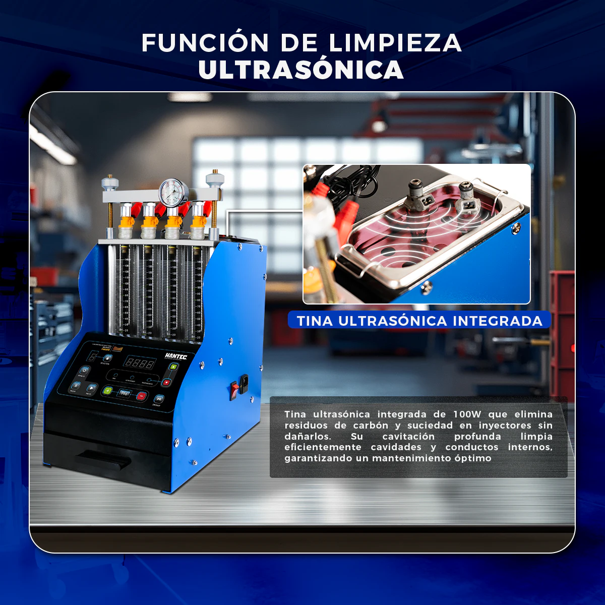 Laboratorio de Inyectores GDI y Piezoeléctrico Básico sin Mesa HANTEC - Imagen 5