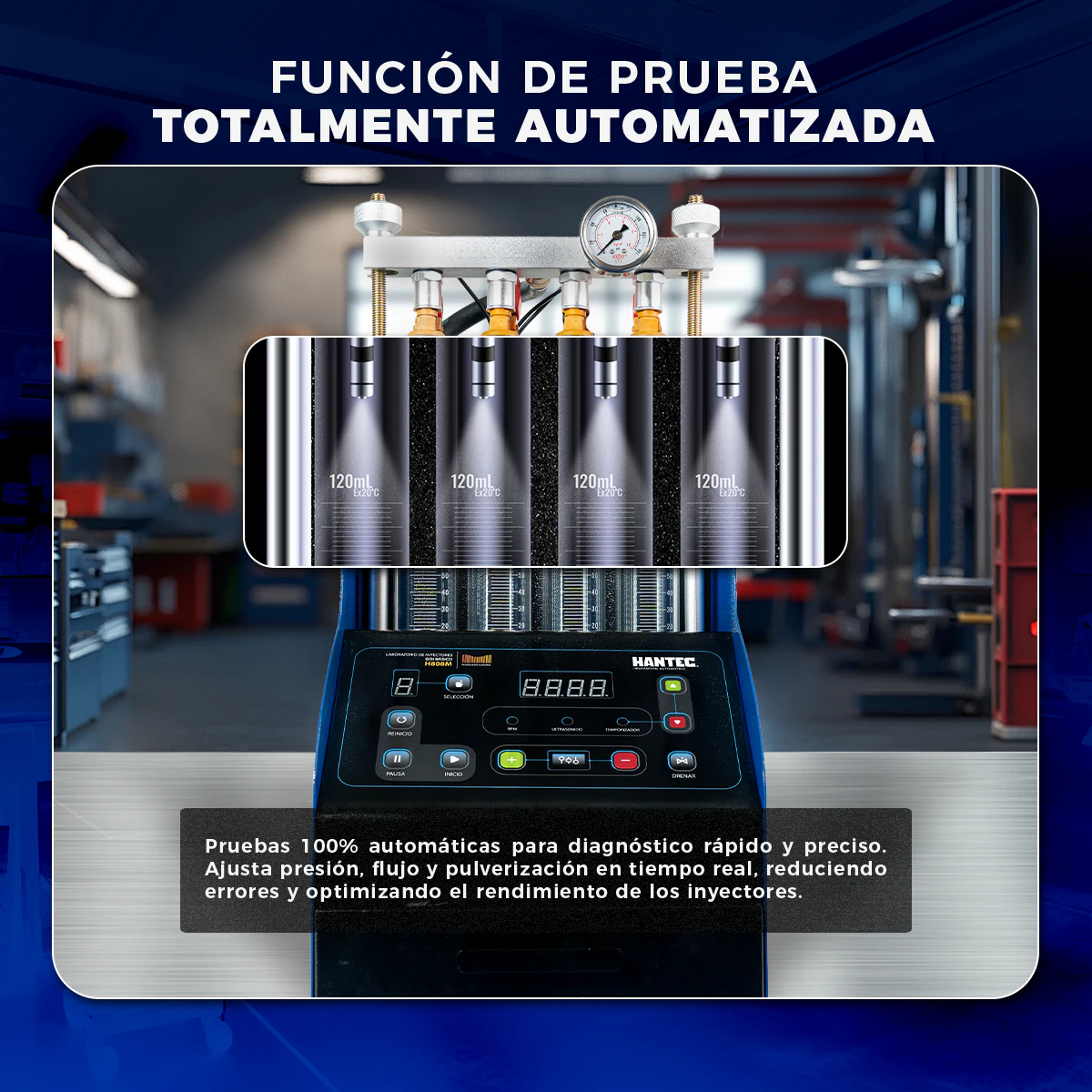 Laboratorio de Inyectores GDI y Piezoeléctrico Básico sin Mesa HANTEC - Imagen 6