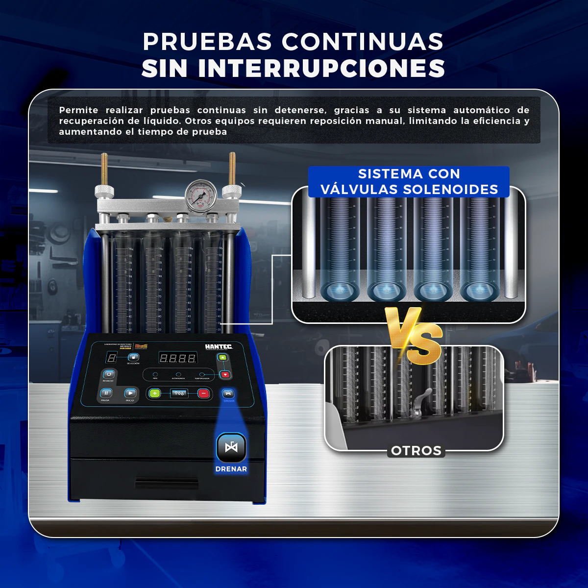 Laboratorio de Inyectores GDI y Piezoeléctrico Básico sin Mesa HANTEC - Imagen 8