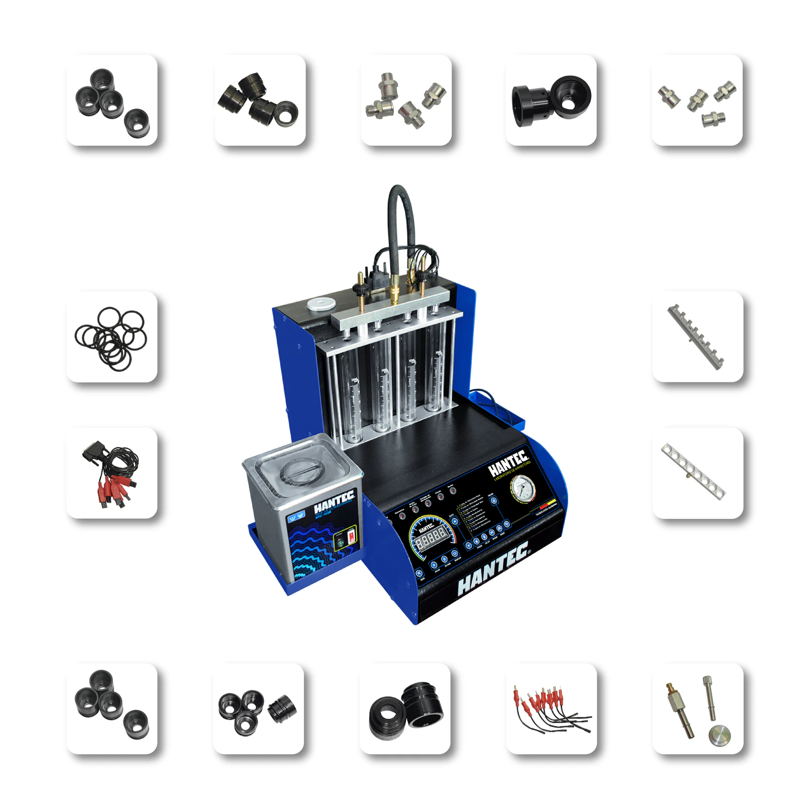 Laboratorio de Inyectores GDI 4 Canales Automático PAQ HANTEC - Imagen 2