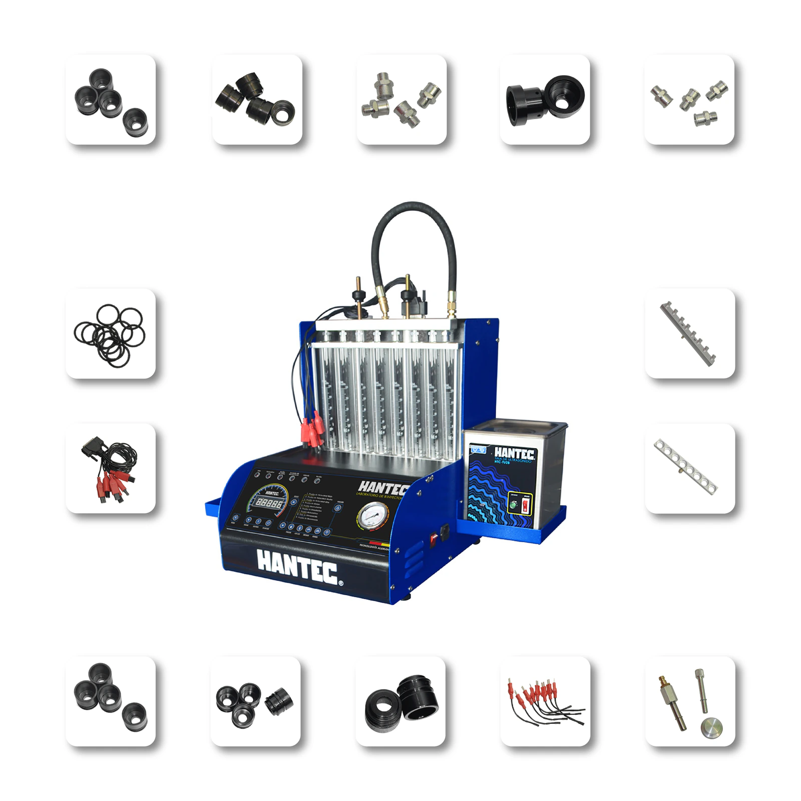 Laboratorio de Inyectores GDI 8 Canales Automático PAQ HANTEC - Imagen 2