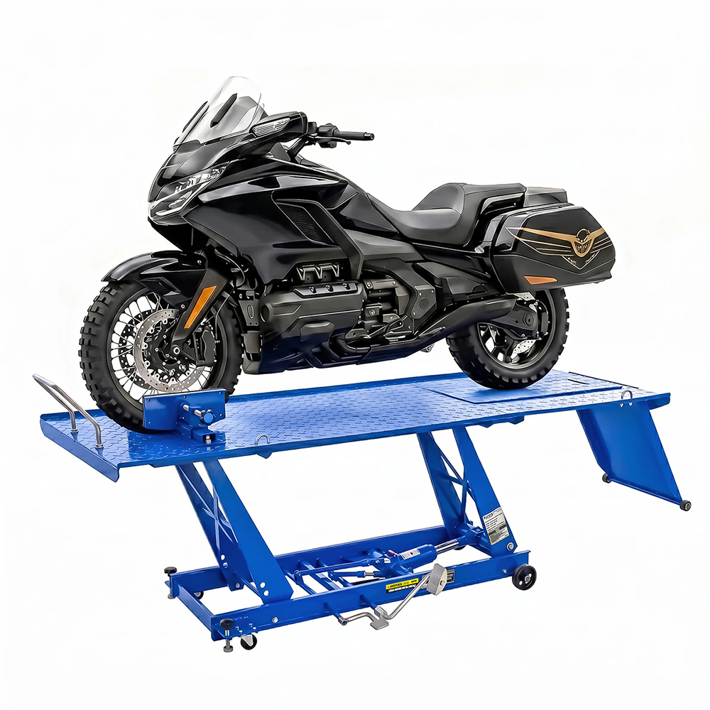 Rampa Hidráulica para Motocicletas 500 kg (1,100 lb) HANTEC - Imagen 3