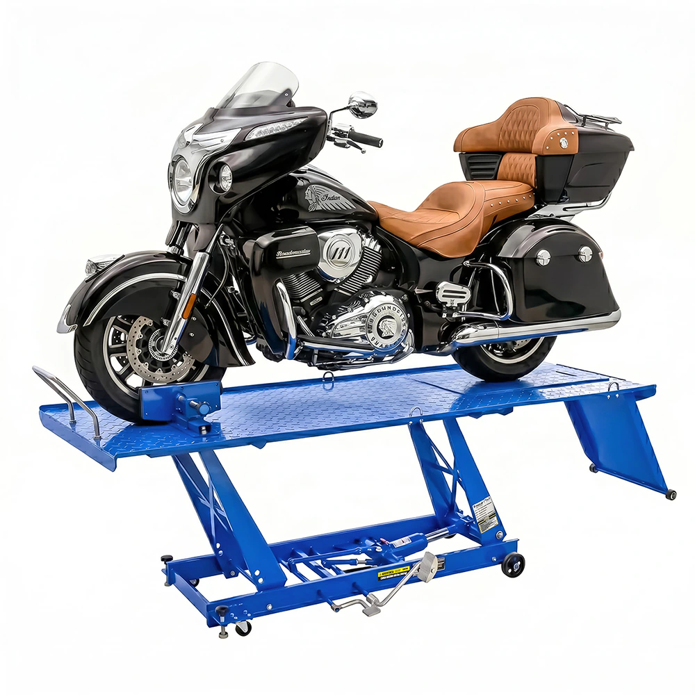 Rampa Hidráulica para Motocicletas 500 kg (1,100 lb) HANTEC - Imagen 2