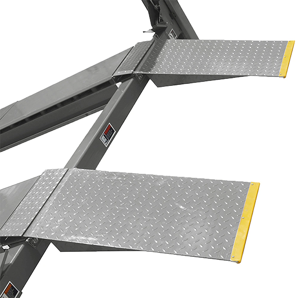 Rampa 4 Postes Alineación 10,500 lbs con Rolling Jack 220V Gris HANTEC - Imagen 4