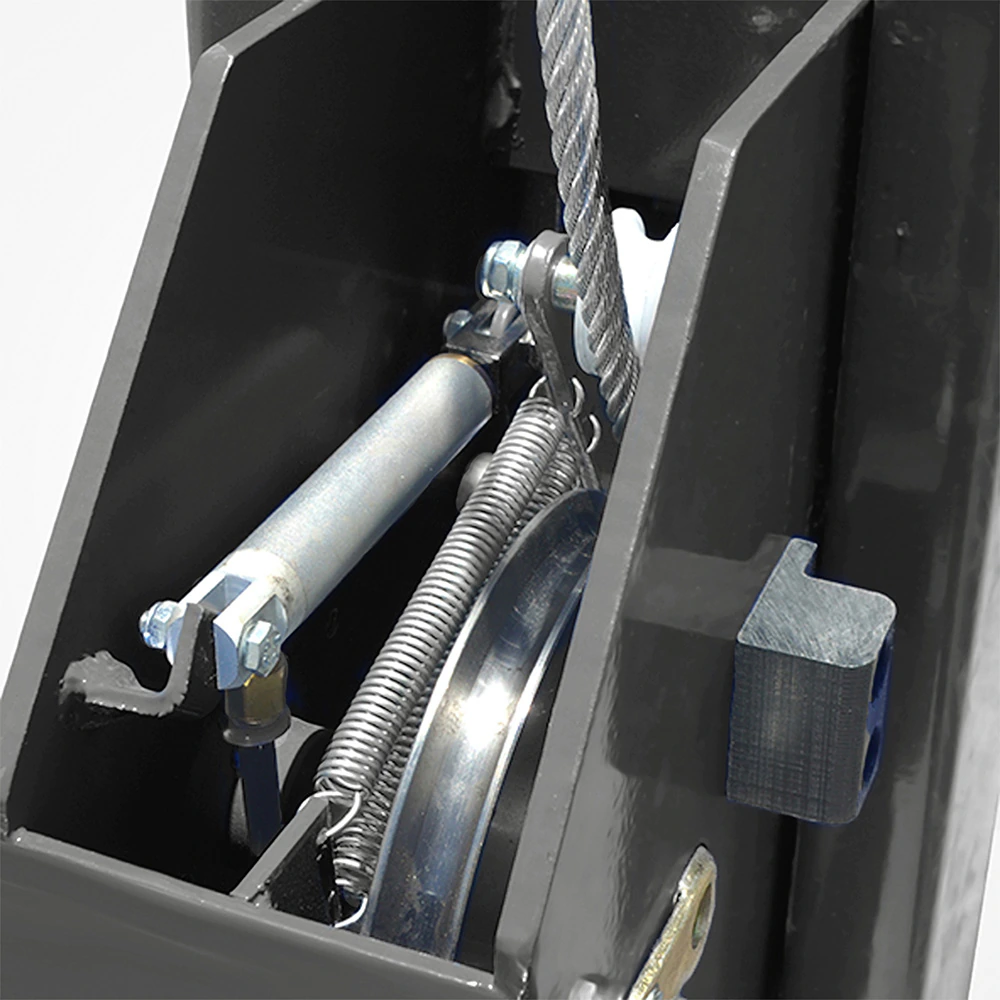Rampa 4 Postes Alineación 10,500 lbs con Rolling Jack 220V Gris HANTEC - Imagen 6