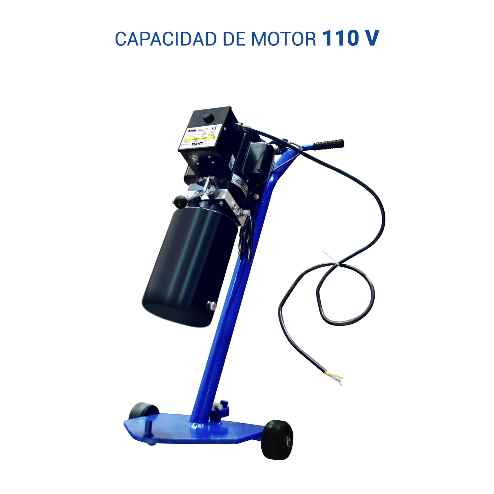 Rampa Tijera Frenera 6,200 lbs 110V HANTEC - Imagen 3