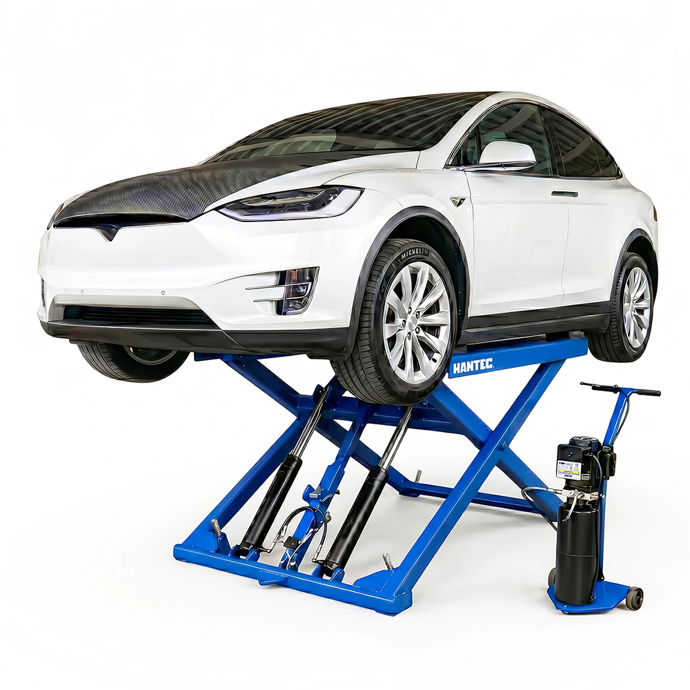Rampa Tijera Frenera 6,200 lbs 110V HANTEC - Imagen 6