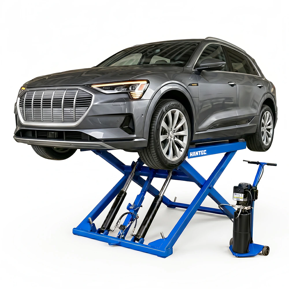 Rampa Tijera Frenera 6,200 lbs 110V HANTEC - Imagen 7