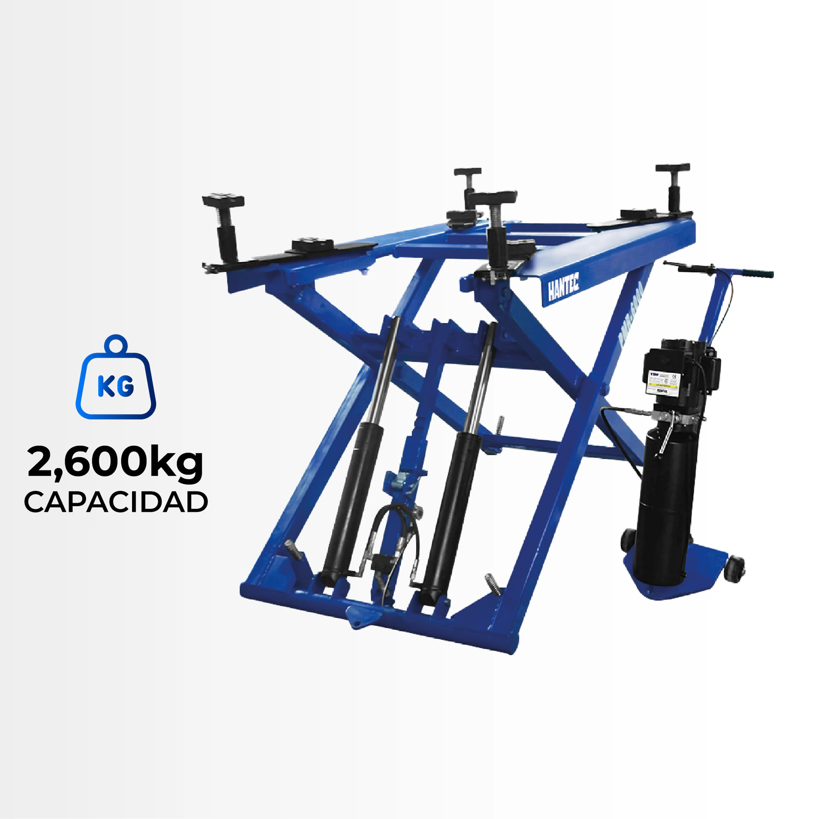 Rampa Tijera Frenera 6,200 lbs 110V HANTEC - Imagen 9
