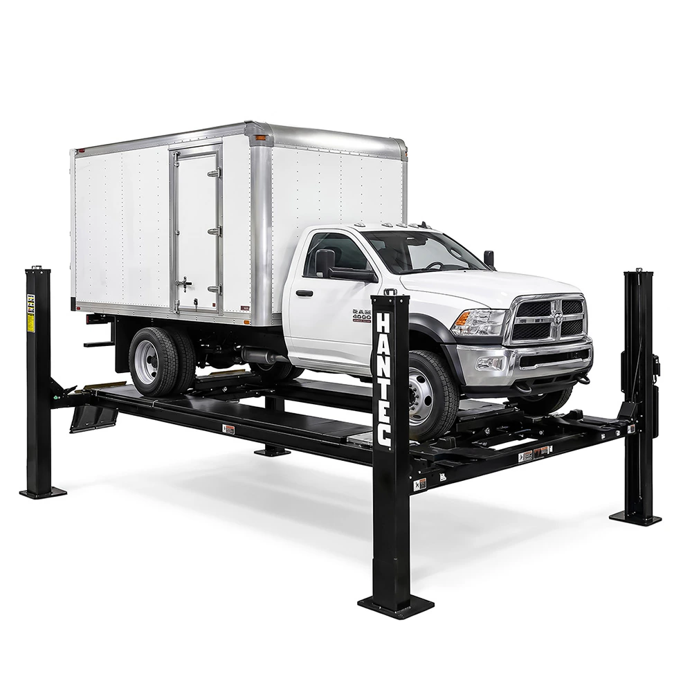 Rampa 4 Postes Alineación Heavy Duty con 2 Rolling Jack HANTEC