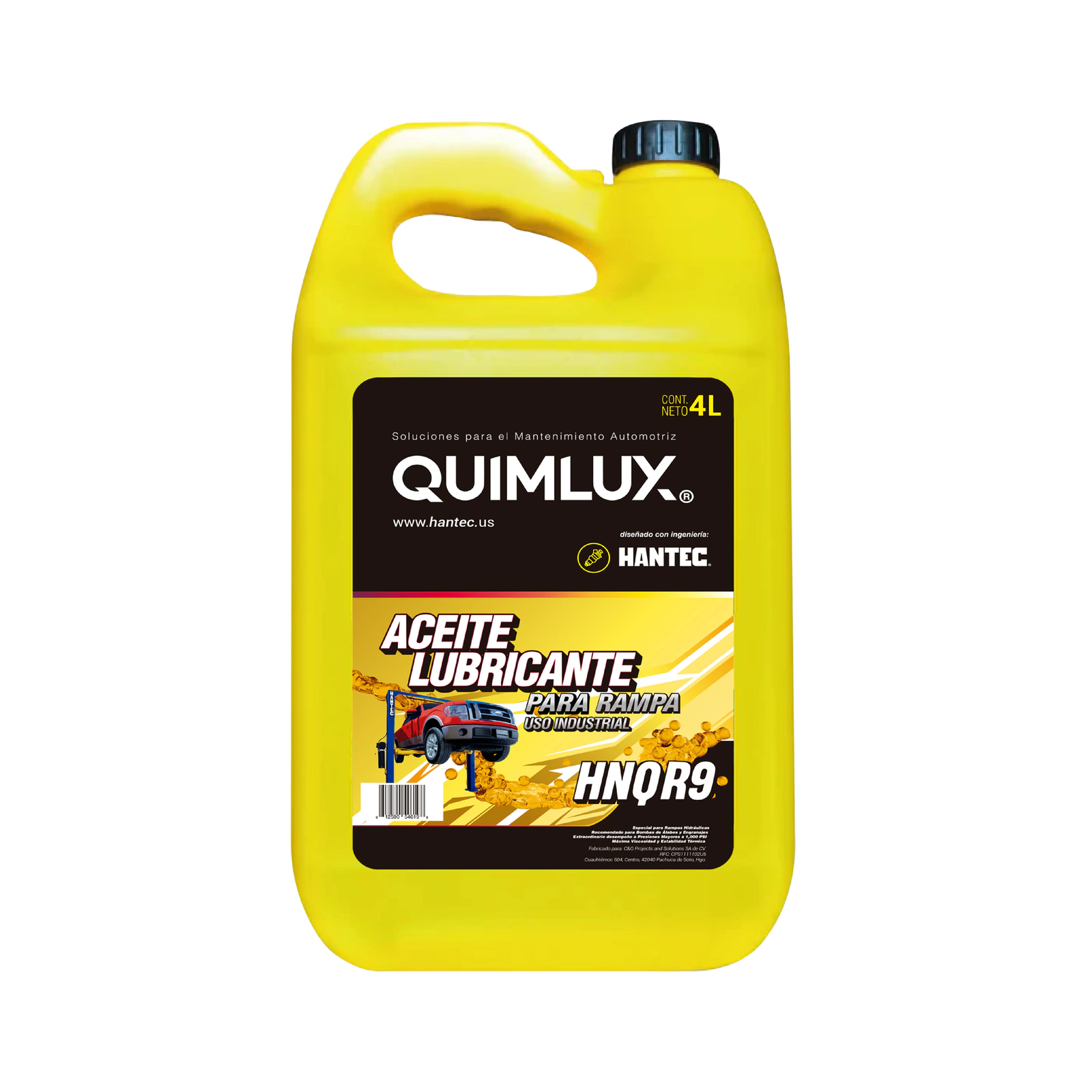 Kit Aceite Lubricante para Rampa Quimlux 3x4L - Imagen 2