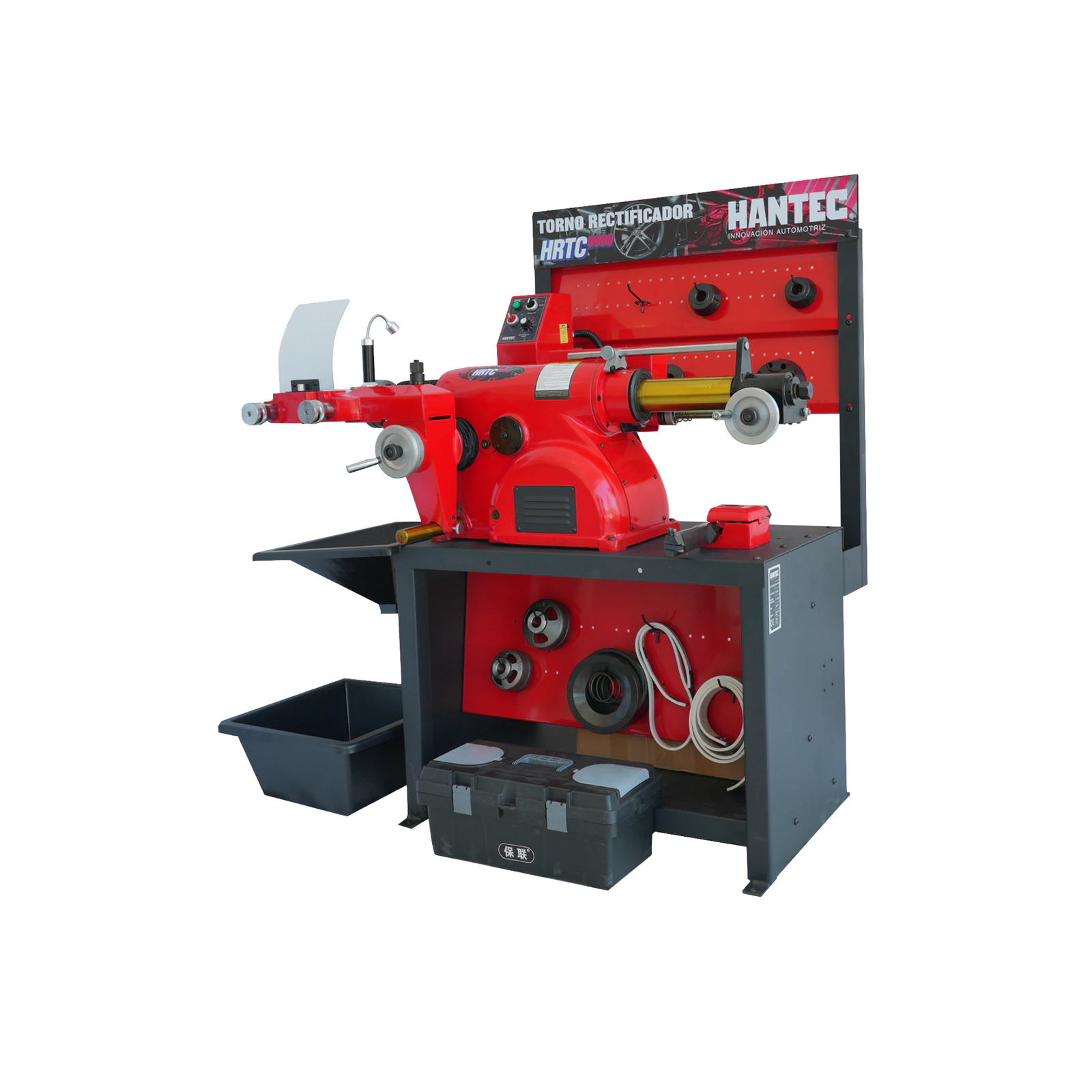 Torno Rectificador de Frenos Disco y Tambor 110V HANTEC - Imagen 3