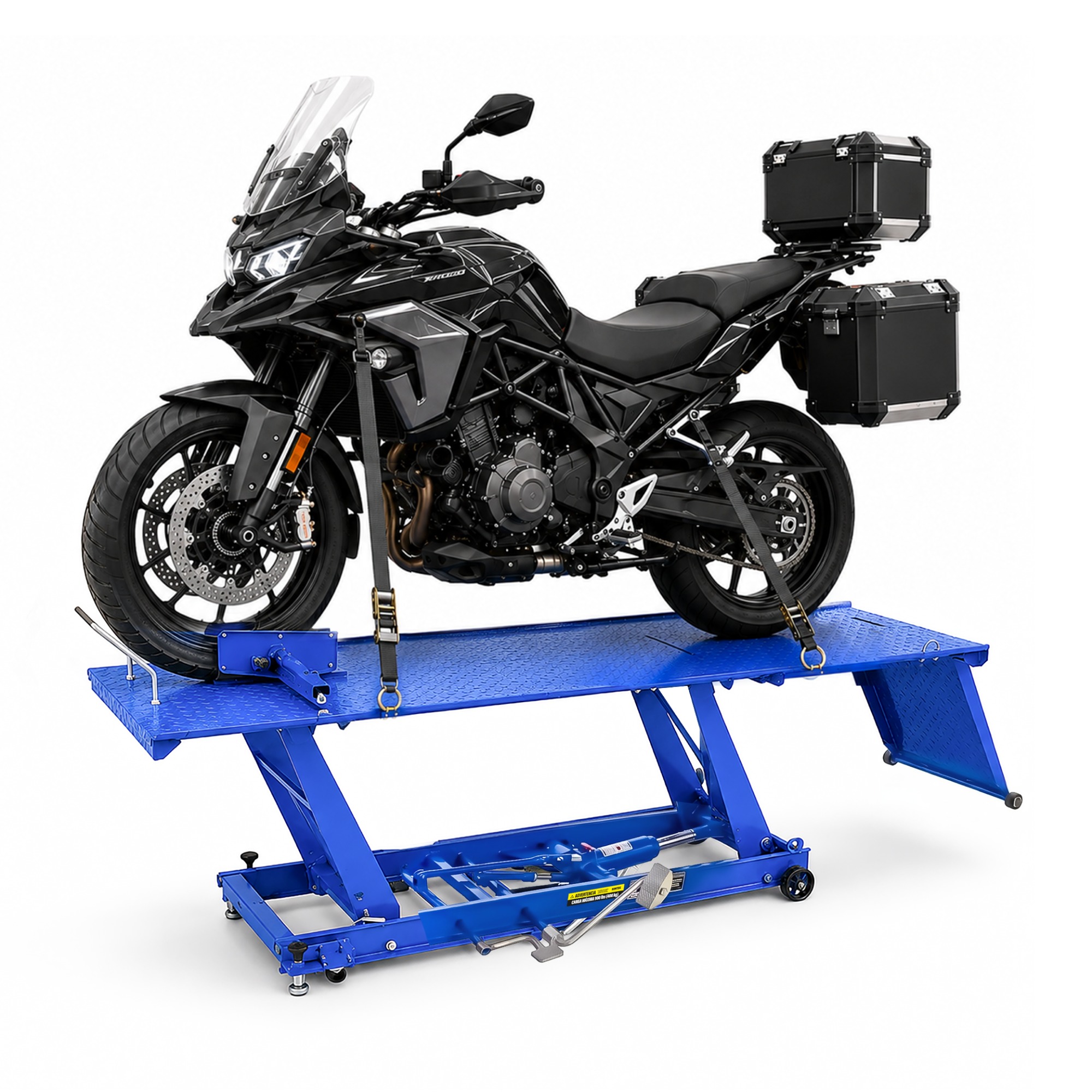 Rampa Hidráulica para Motocicletas 500 kg (1,100 lb) HANTEC