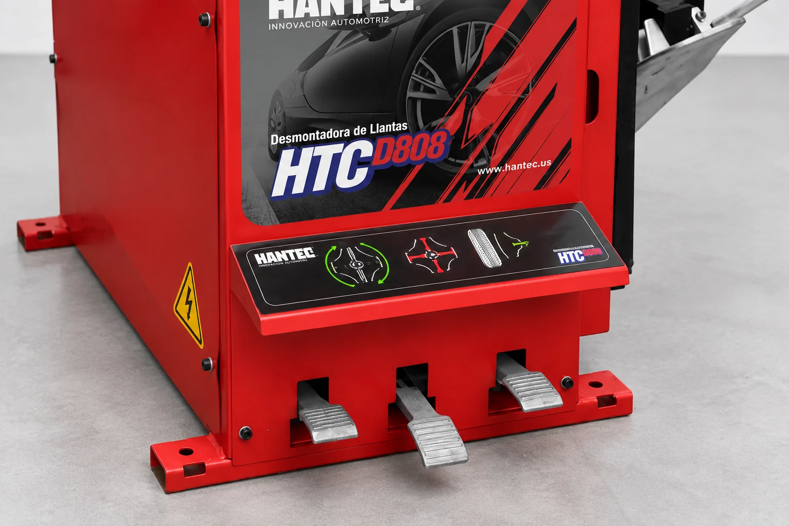 Pedales de la desmontadora clásica HANTEC